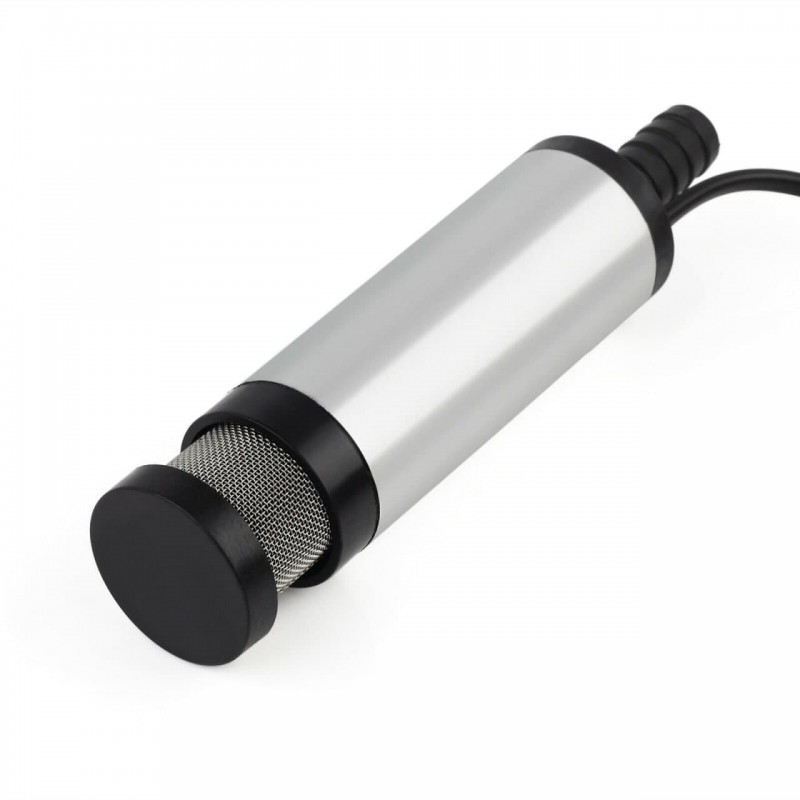 Насос для перекачування дизельного палива / соляри електричний занурювальний з крокодилами Fuel Diesel Pump 12V, 12 л/хв. - мініатюра 3