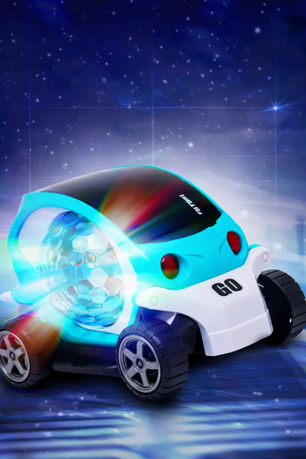 Світна дитяча машинка Toy AND CX-865 з LED-підсвіткою - мініатюра 6