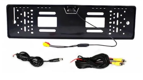 Автомобільна рамка з камерою заднього виду 16LED Камера у рамці знака з підсвічуванням номера - мініатюра 7