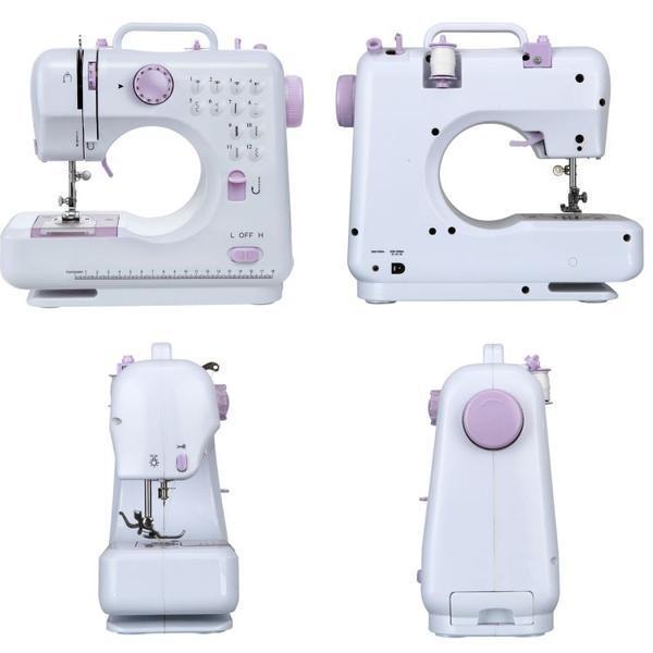 Швейна машинка 12 в 1 портативна багатофункціональна SEWING MACHINE 505 - мініатюра 5