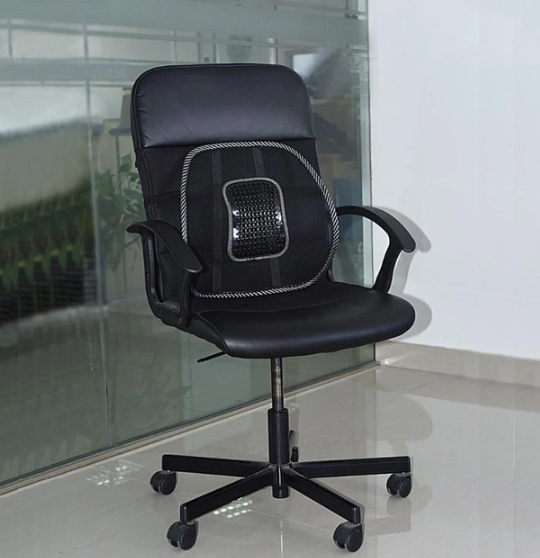 Ортопедичний упор для підтримки спини та поперекового відділу Накладка – коректор постави на крісло в офіс та авто Car Back Support - мініатюра 3