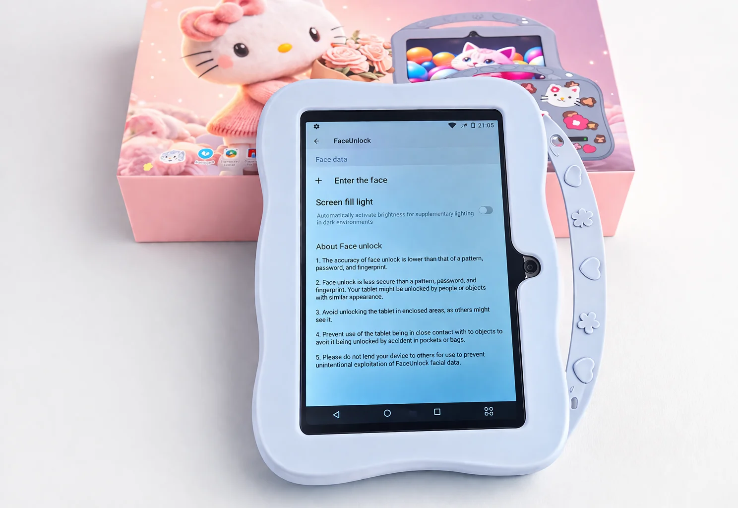 Дитячий планшет G123 Hello Kitty з Wi-Fi на Android 7 дюймів - мініатюра 6