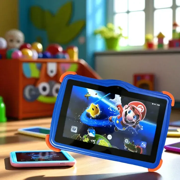 Дитячий планшет Kidiby K85 у прогумованій кришці з Wi-Fi на Android 7 дюймів - мініатюра 5