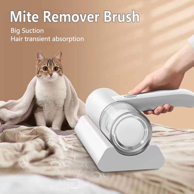 Пилосос для видалення кліщів MITE REMOVER Портативний бездротовий УФ-прилад для очищення матраців, подушок, іграшок, меблів від пилових кліщів - мініатюра 5