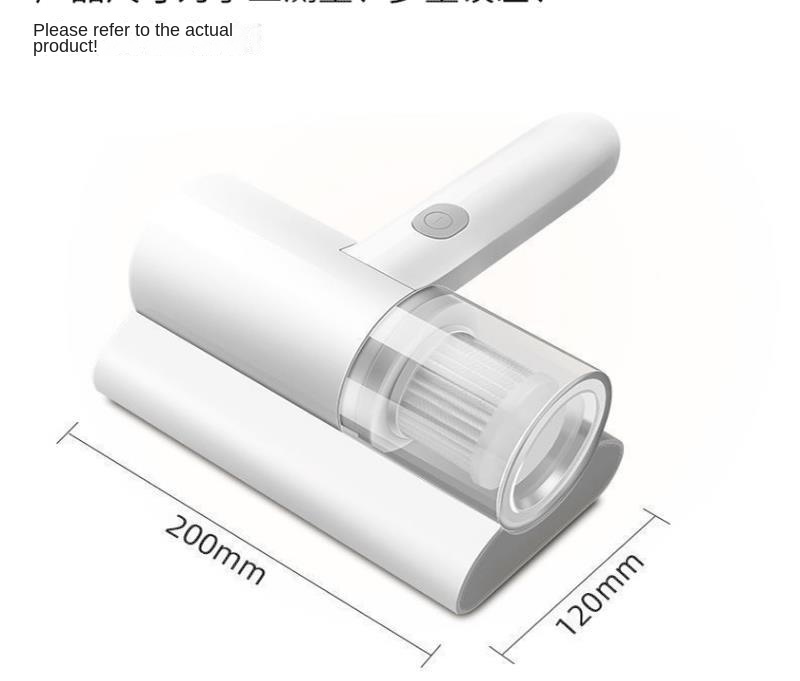 Пилосос для видалення кліщів MITE REMOVER Портативний бездротовий УФ-прилад для очищення матраців, подушок, іграшок, меблів від пилових кліщів - мініатюра 6