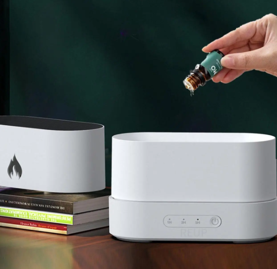 Ультразвуковий зволожувач повітря Flame Mist з ефектом полум'я - мініатюра 2