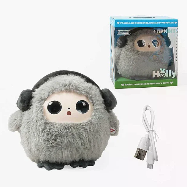 Інтерактивна м'яка AI Smart Plush Toy з голосом - мініатюра 6