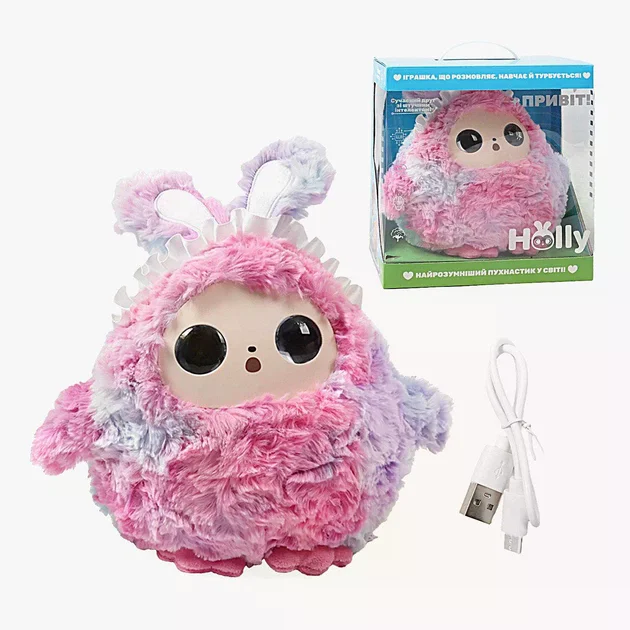 Інтерактивна м'яка AI Smart Plush Toy з голосом - мініатюра 7