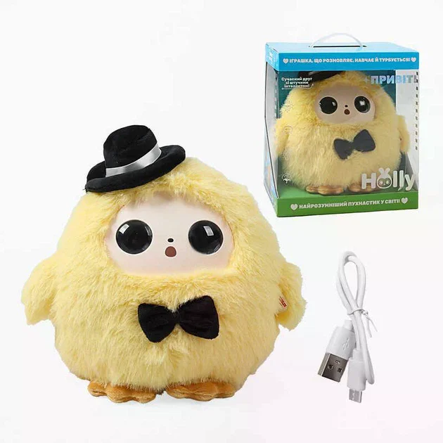 Інтерактивна м'яка AI Smart Plush Toy з голосом - мініатюра 8