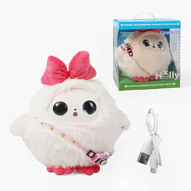 Інтерактивна м'яка AI Smart Plush Toy з голосом - мініатюра 9
