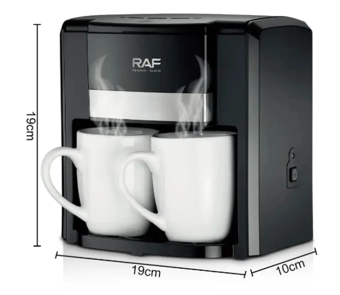 Кавоварка електрична RAF R.115 ∙ Кавоварка крапельна на дві чашки, 420 мл, 650 Вт - мініатюра 7