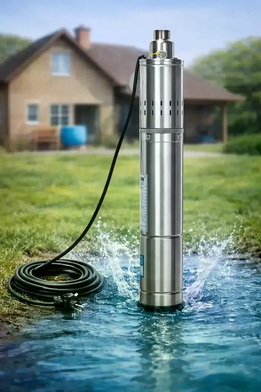 Свердловинний шнековий насос Screw Pump 4QGD2 1500W - мініатюра 2