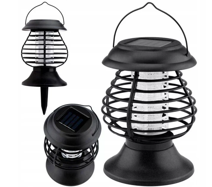 Садовий антимоскітний світильник Bug Zapper від комарів і комах - мініатюра 2