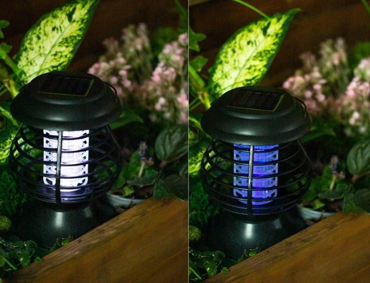 Садовий антимоскітний світильник Bug Zapper від комарів і комах - мініатюра 6