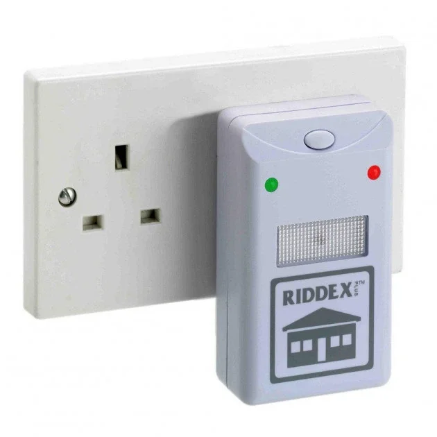 Ультразвуковий відлякувач гризунів і комах RIDDEX Pest Repelling до 200 м² - мініатюра 3
