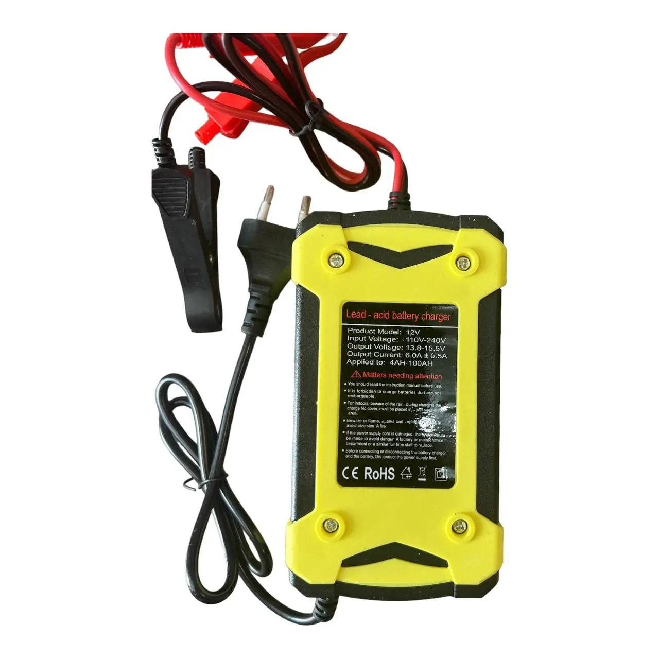 Smart Charger 12V 6A для зарядки автомобільного акумулятора - мініатюра 2