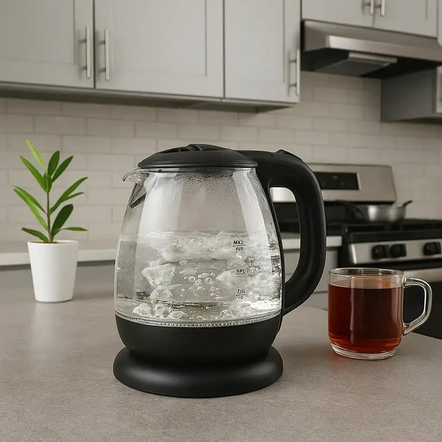 Скляний електрочайник MS-7910 1л - мініатюра 4