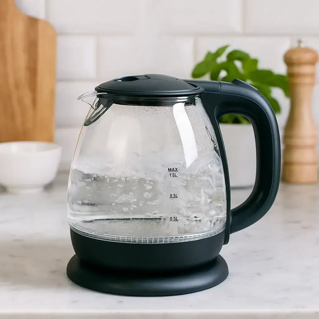 Скляний електрочайник MS-7910 1л - мініатюра 5