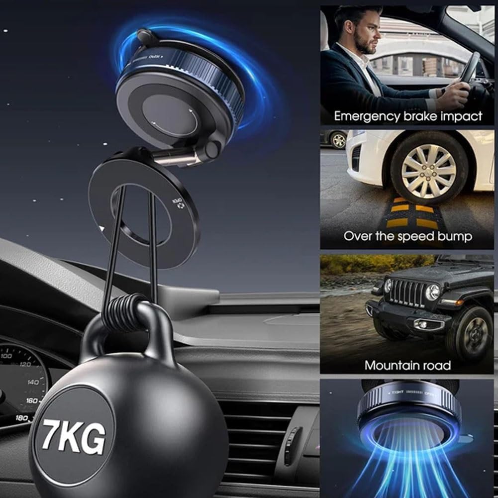 Автомобільний тримач для телефону JoyPro Magnetic Holder - мініатюра 3