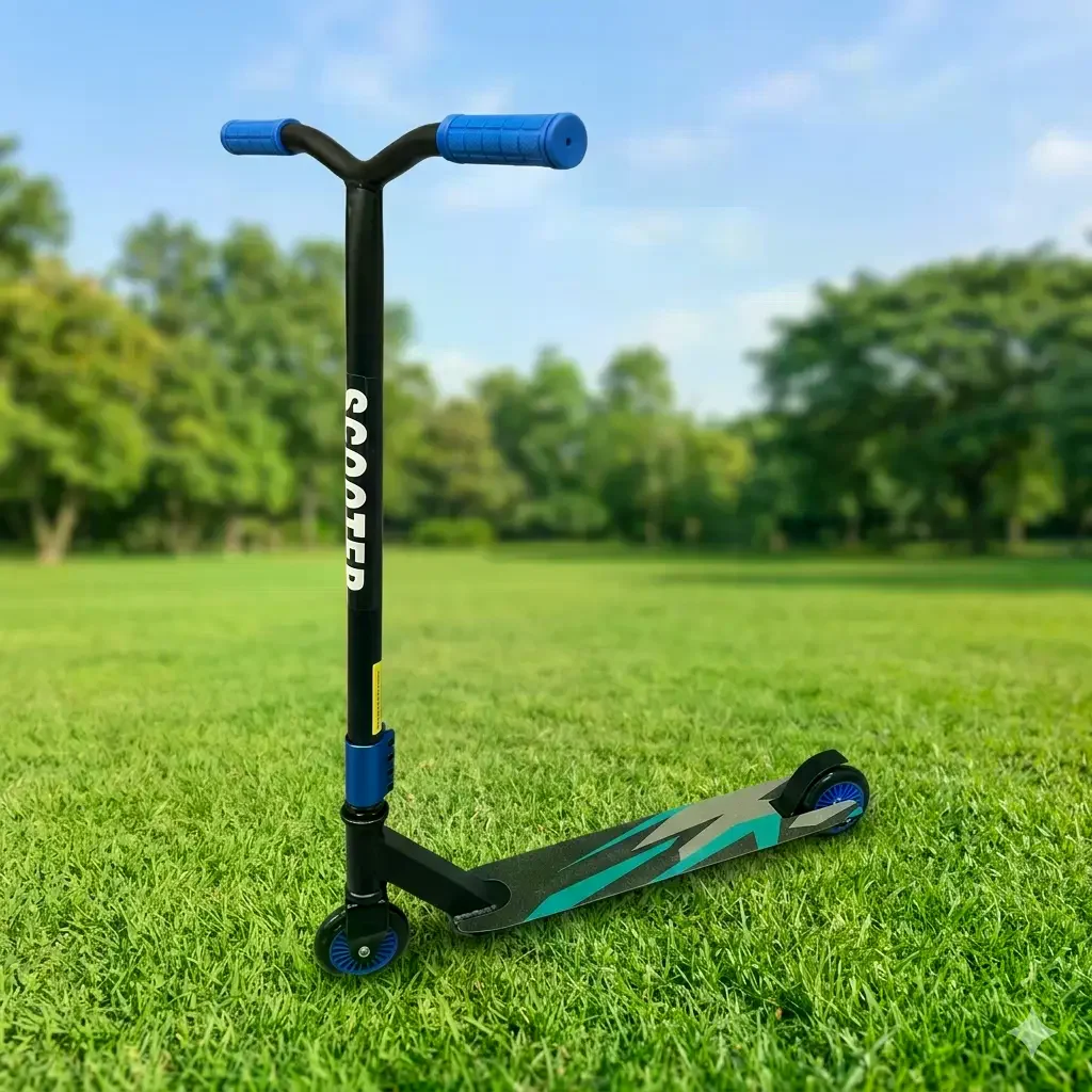 Трюковий самокат 110 мм F10 blue - мініатюра 2