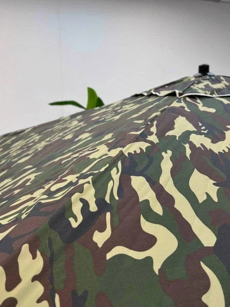 Торговий зонт 2x3 з клапаном і напиленням на чорному металі камуфляж - мініатюра 3