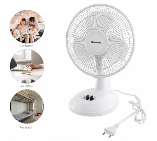 Вентилятор підлоговий DOMOTEC MS-1624 White - мініатюра 3