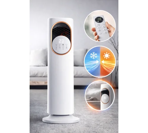 Підлоговий вентилятор DOMOTEC MS-1626 White - мініатюра 4