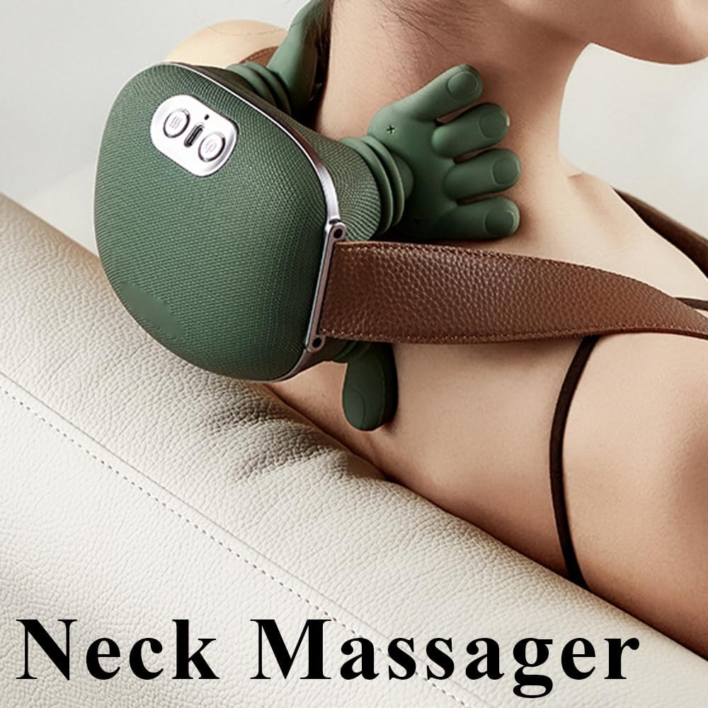 Електричний масажер для шиї та плечей Shoulders & Neck ∙ Професійний масажер Shoulders & Neck для спини та шиї з підігрівом - мініатюра 4