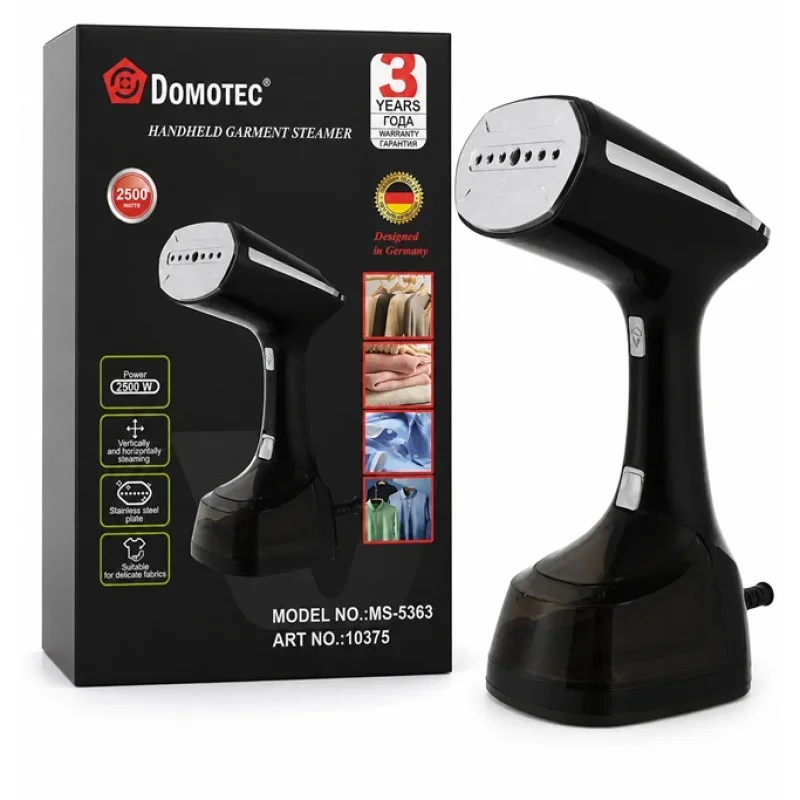 Ручний відпарювач DOMOTEC MS-5363 2500W з LED-дисплеєм - мініатюра 4