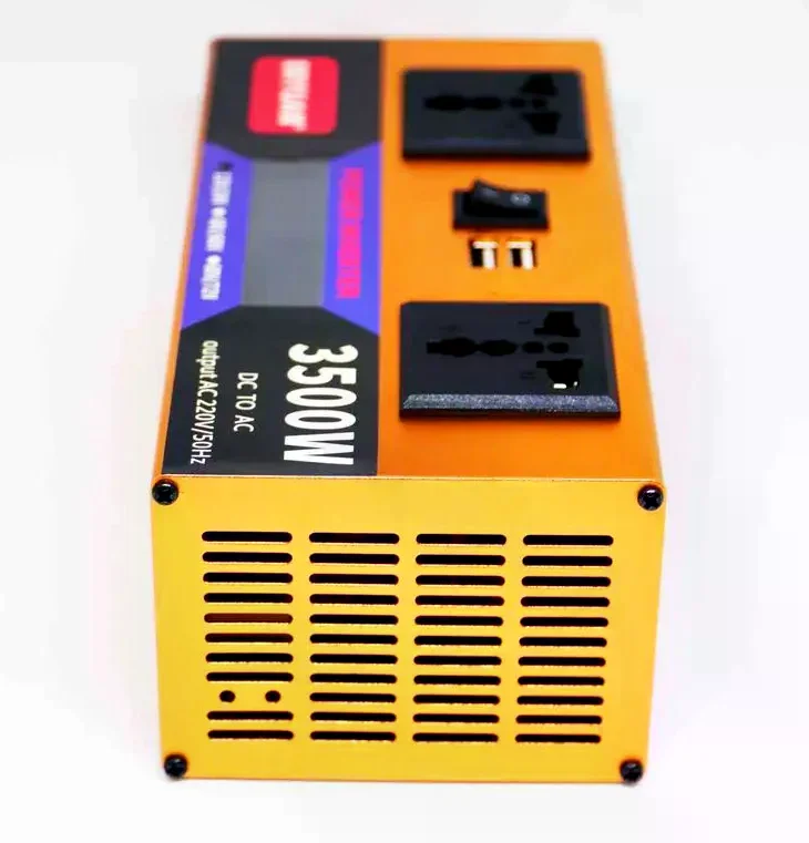 Автомобільний інвертор LCD SMART 3500W 12V/24V у 220V - мініатюра 7