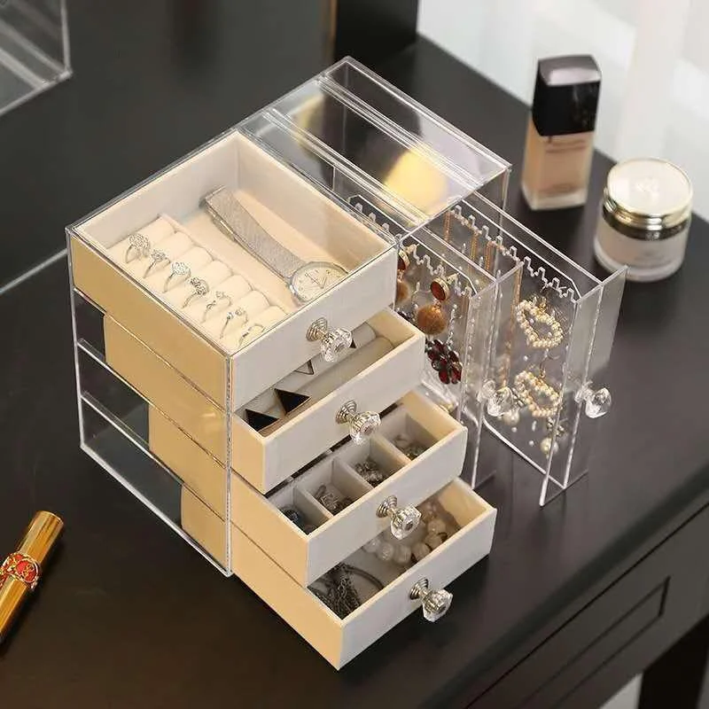 Скринька для зберігання ювелірних прикрас AND XL-1831 Makeup Box - мініатюра 4