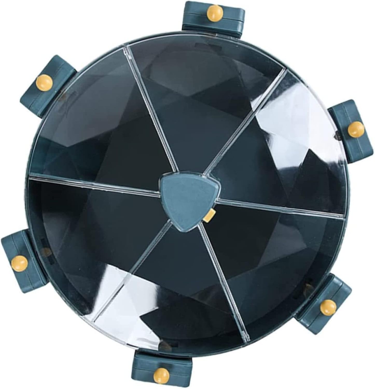 Органайзер для сипучих продуктів на 6 відділень з обертанням - мініатюра 1