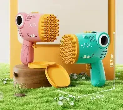 Дитячий автоматичний пістолет-кулемет для мильних бульбашок Bubble Blaster AND 636-73 - мініатюра 5