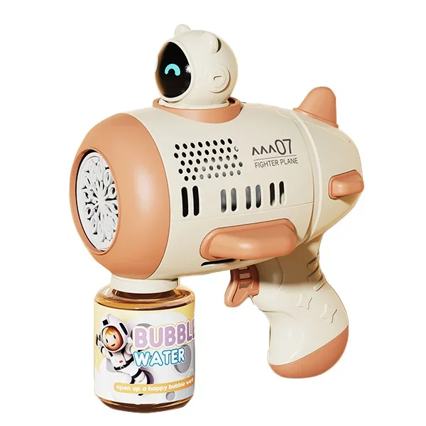 Дитячий автоматичний пістолет для мильних бульбашок Toy Bubble Gun - мініатюра 8