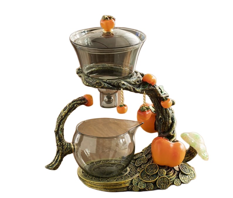 Чайник-заварник з магнітним дозатором H1214 ∙ Ледачий чайний сервіз Хурма H1214 для дому