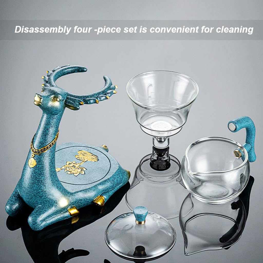 Чайник-заварник H1213 з магнітним дозатором і чашкою - мініатюра 2