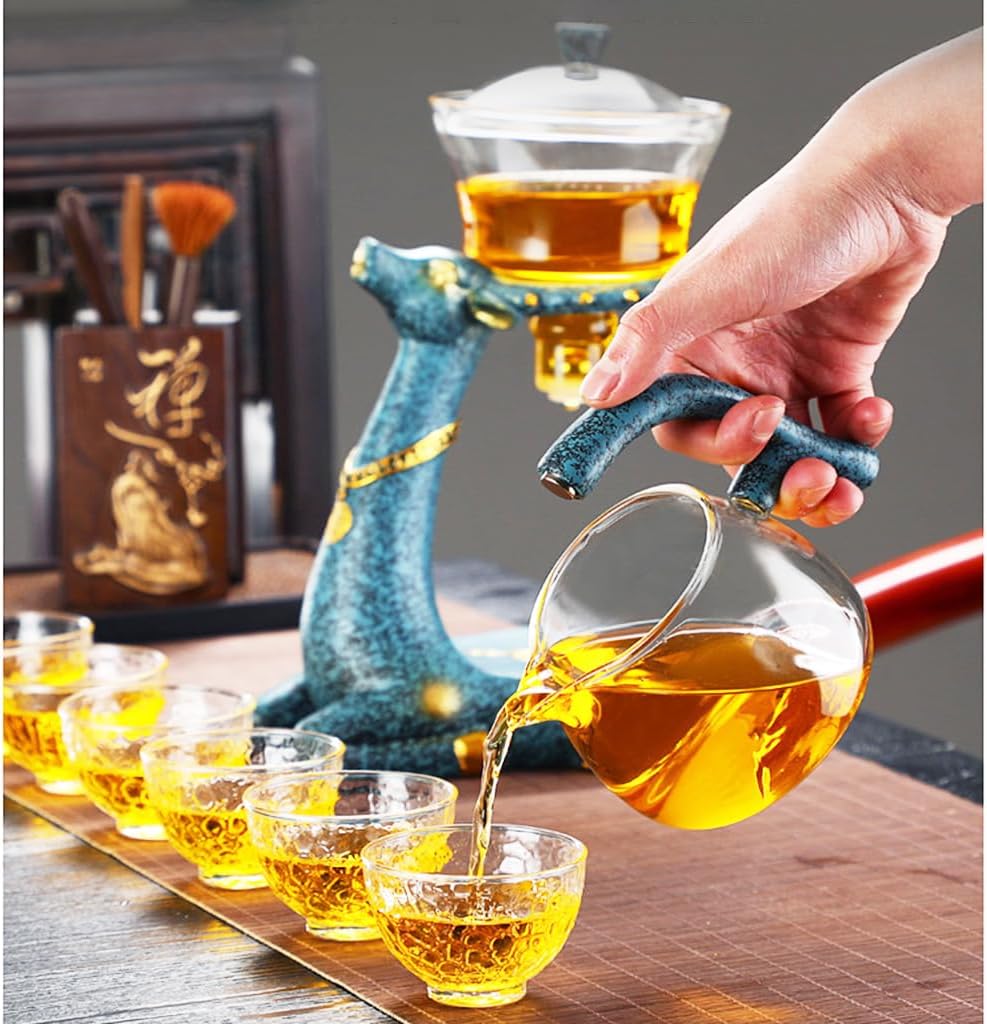 Чайник-заварник H1213 з магнітним дозатором і чашкою - мініатюра 3