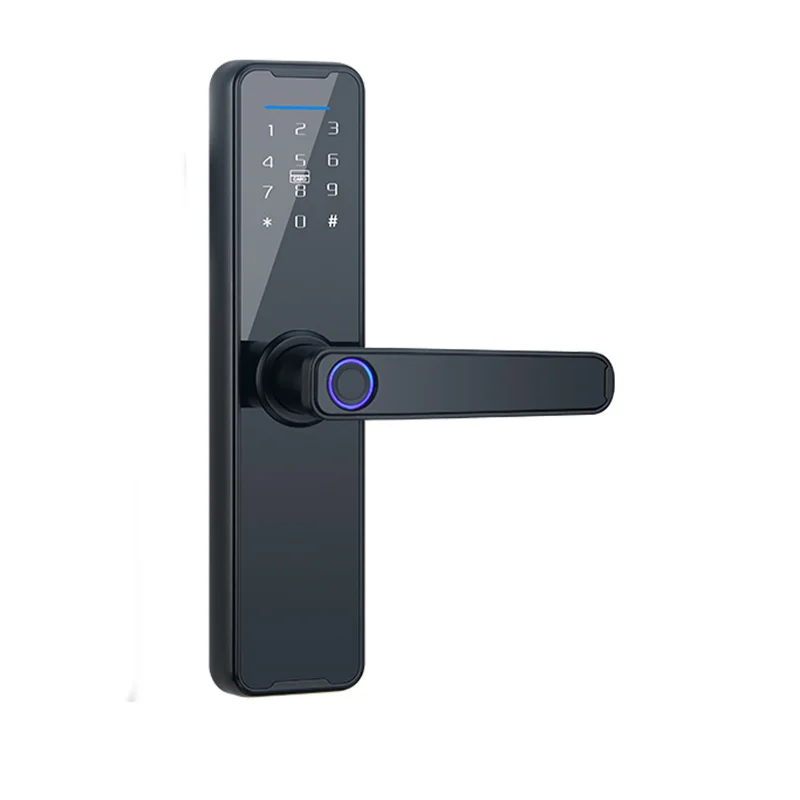 Розумний дверний замок SMART TUYA AND 5323 чорний - мініатюра 7