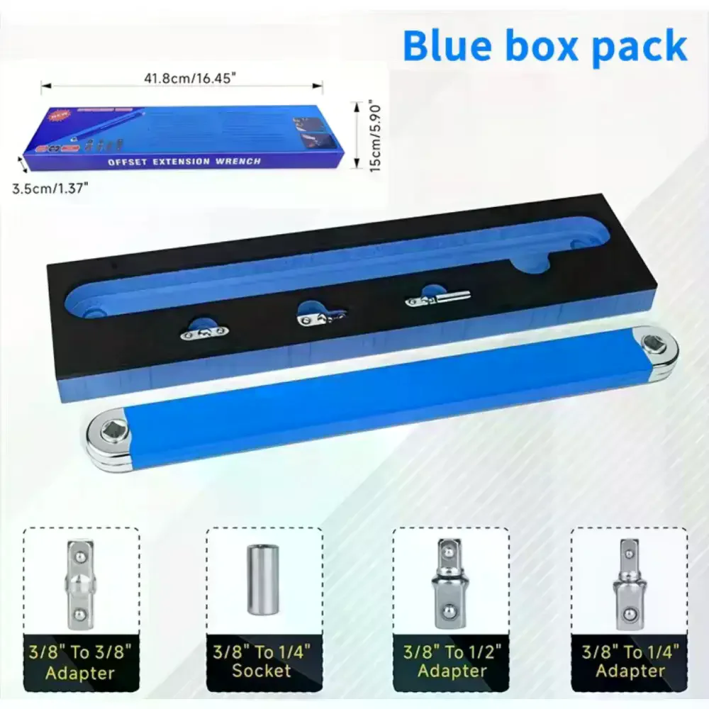Подовжувальний ключ із храповим механізмом AND Tool 1/2", 1/4", 3/8" - мініатюра 5