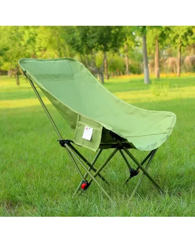 Складний туристичний стілець MA560green 45×93×58 см зелений до 200 кг - мініатюра 5