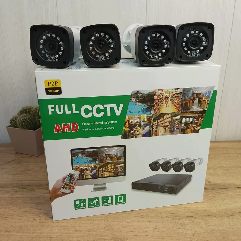 Комплект відеоспостереження Full CCTV AHD 1080P - мініатюра 4
