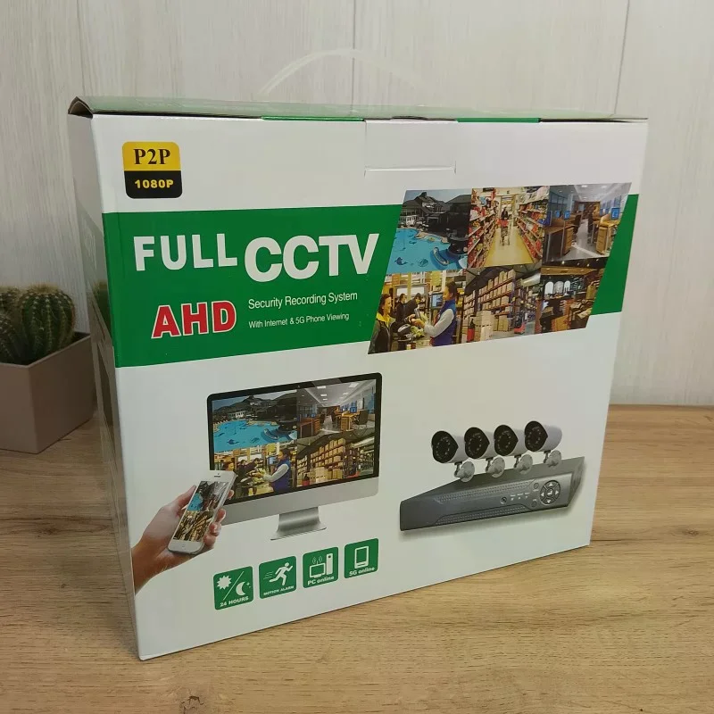 Комплект відеоспостереження Full CCTV AHD 1080P - мініатюра 6