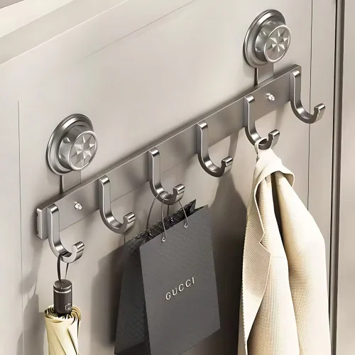 Металева вішалка на двері Storage rack AND 101-20 чорна - мініатюра 6