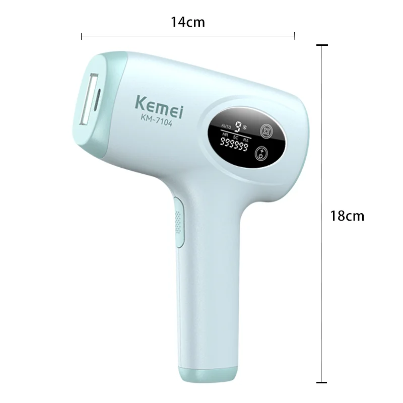 Фотоепілятор Kemei KM-7104 білий - мініатюра 3