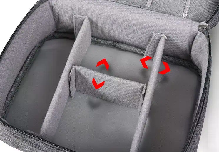 Дорожній органайзер для кабелів, зарядок і електронних дрібниць - мініатюра 5