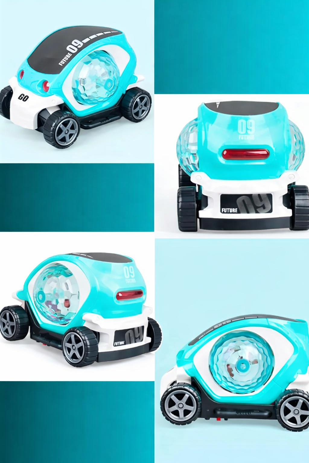 Світна дитяча машинка Toy AND CX-865 з LED-підсвіткою - мініатюра 5