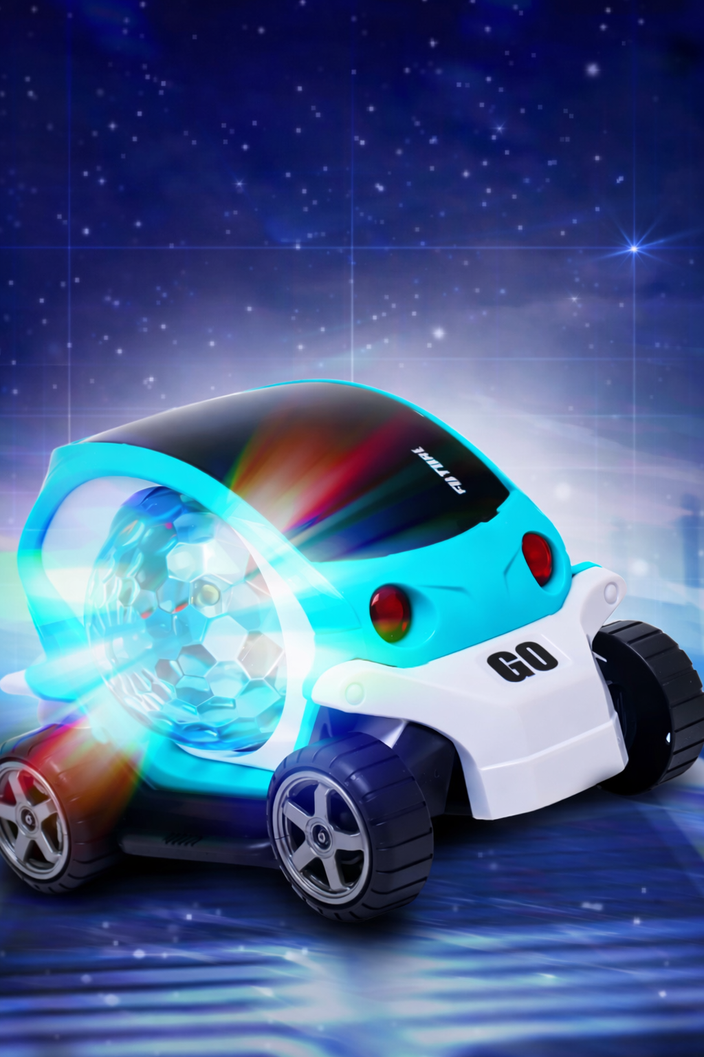 Світна дитяча машинка Toy AND CX-865 з LED-підсвіткою - мініатюра 6