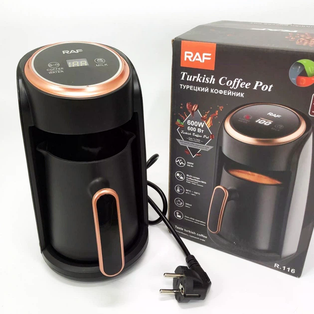 Електрична кавоварка Domotec R-116 300 мл для меленої кави - мініатюра 7