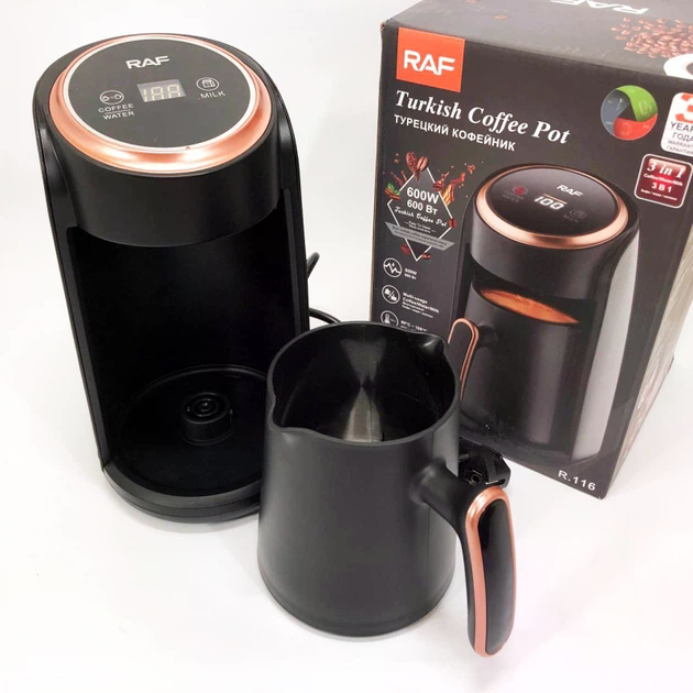 Електрична кавоварка Domotec R-116 300 мл для меленої кави - мініатюра 10