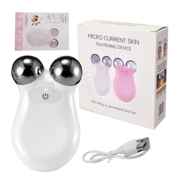 Вібраційний масажер Micro Current Skin для обличчя та тіла - мініатюра 1